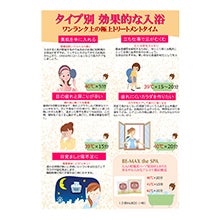 効果的な入浴POP