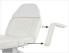 着脱かんたん、施術もスムーズ