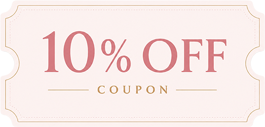 10％OFFクーポンイラスト