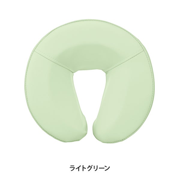 顔マクラ 高さ8cm ライトグリーン