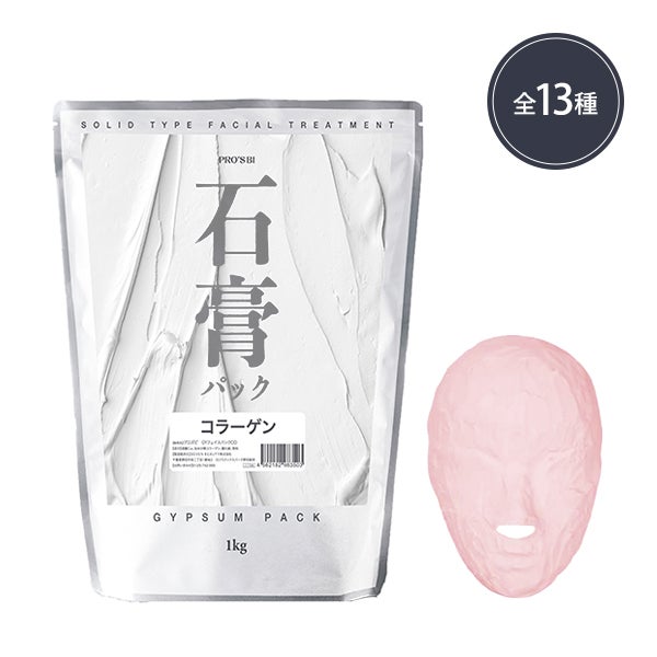 [プロズビ] 石膏パック 1kg (タイプを選択してください）