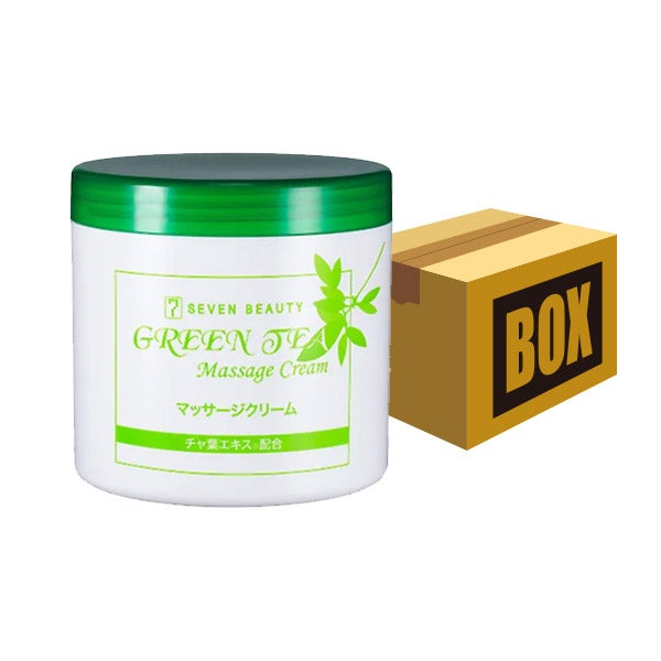 [SEVEN BEAUTY] 緑茶マッサージクリーム 450g (40個入り)