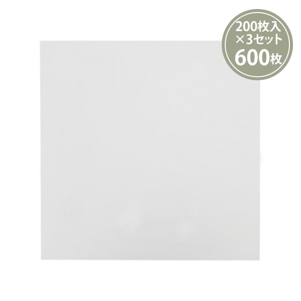 ピローシート (十字カットなし) 30×30cm 薄手タイプ 600枚入り