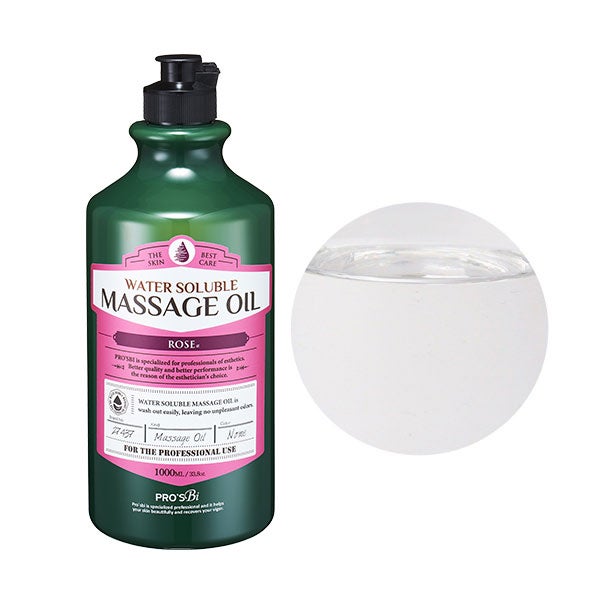 [プロズビ] ウォーターソルブルマッサージオイル ローズ1L