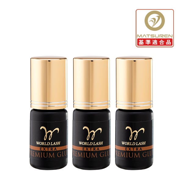 [WORLD LASH] エクストラプレミアムグルー JH 5mL (3本入り)