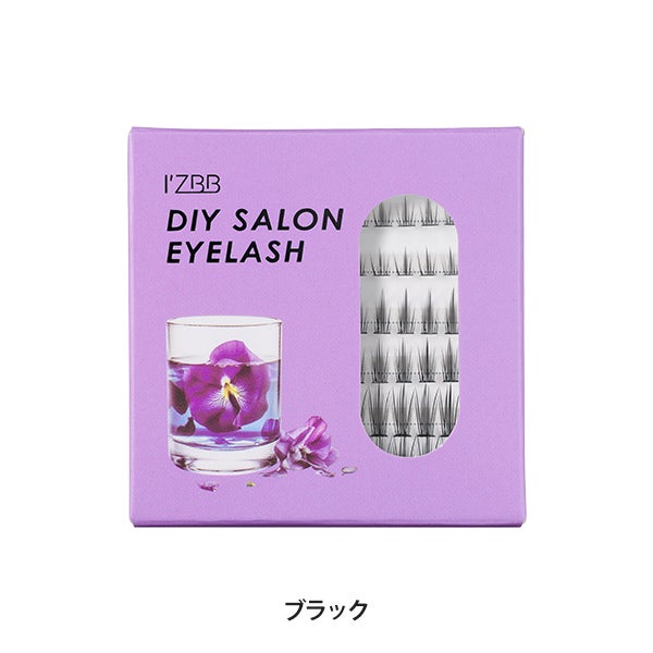 [I'ZBB] 部分用つけまつげ 艶やかなあざカワ BK