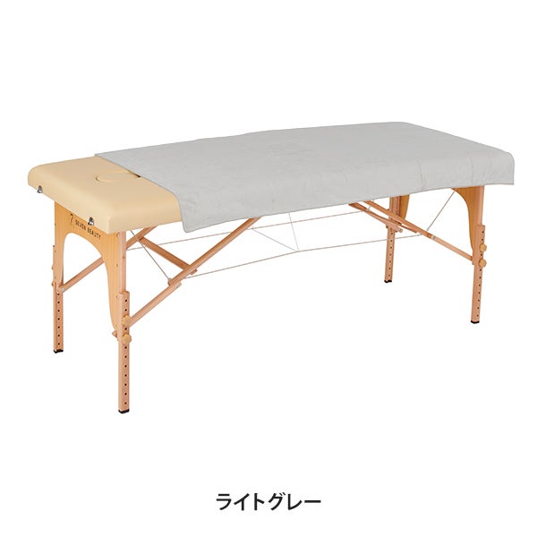 エコマイクロファイバー タオル ケット (1472匁) 90cm×160cm ライトグレー