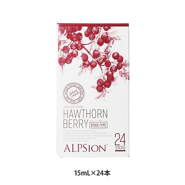 [ALPSion] BIO ハーブサンザシ 15mL×24本