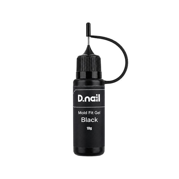 [D.nail] モールドフィットジェル ブラック 10g