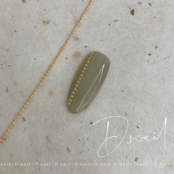 [D.nail] ドットチェーン ゴールド