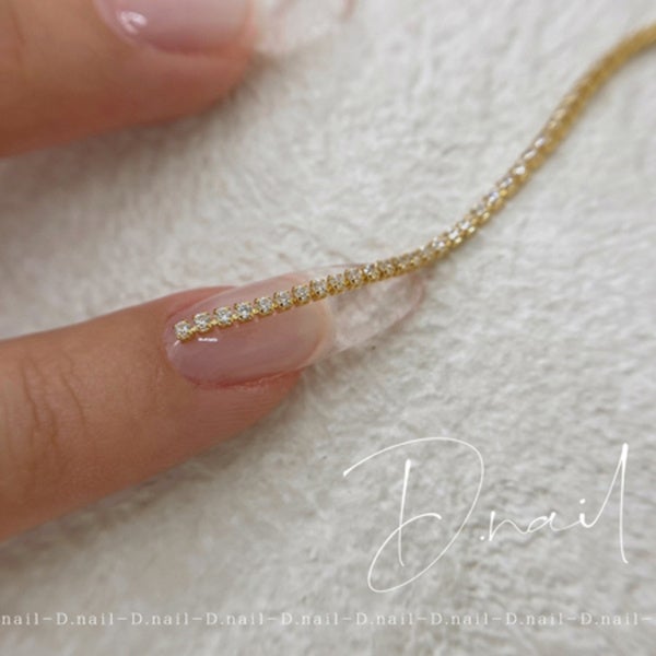 [D.nail] デコレーションチェーン ゴールド 1.2mm