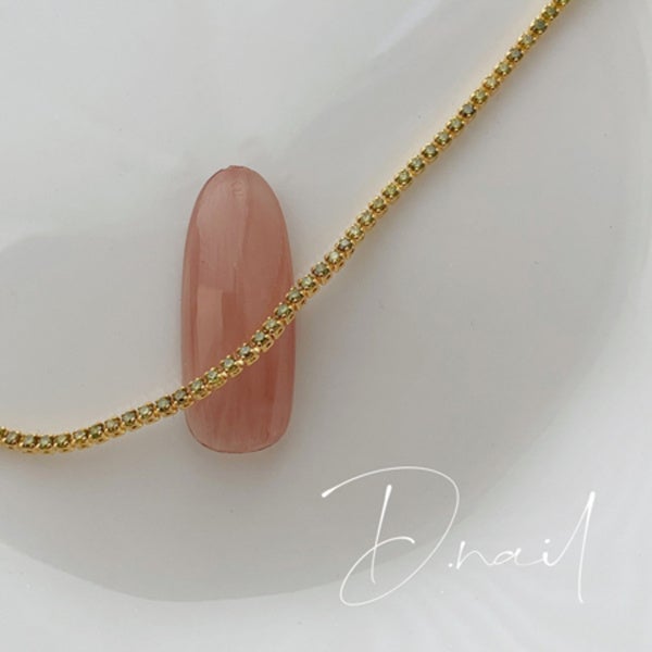 [D.nail] デコレーションチェーン グリーン 1.2mm