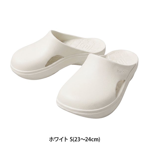 [habits] ビーメイクサンダル コロン ホワイト S(23～24cm)